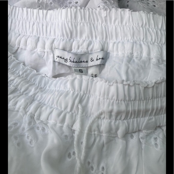 Young fabulous & broke eyelet lace drawstring pant - Picture 10 of 16